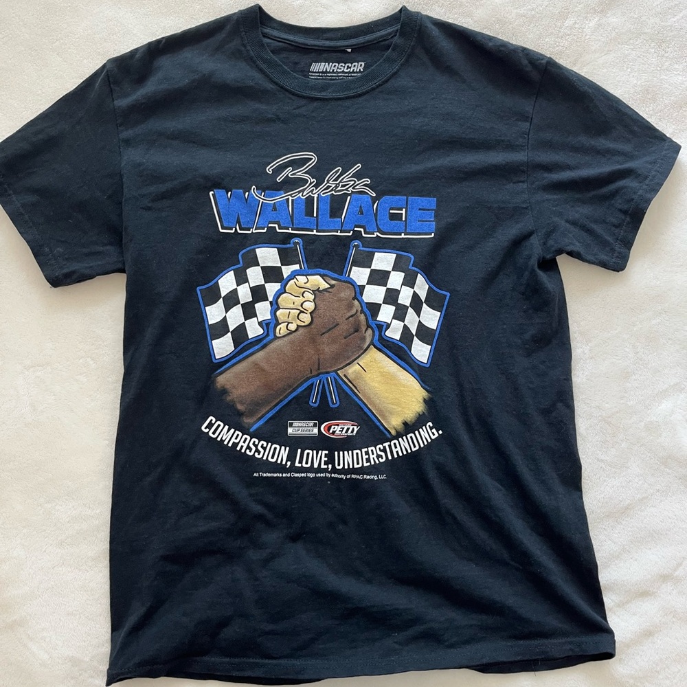 NASCAR Graphic T-Shirt with Checkered Flags